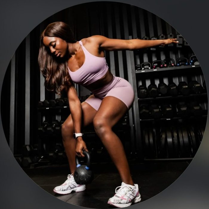 Rosae, founder of Rosae Fitness and former GB gymnast